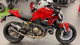 2016 Ducati Monster 821 with TERMIGNONI EXHAUST [upl. by Mayor462]