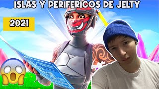 😱ISLAS QUE USA JELTY Y SUS PERIFERICOS FORTNITE BATTLE ROYALE✅ [upl. by Hay680]