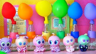 Nerlie Day Care Babies amp Toddlers Play with Colors amp Balloons  Toys and Dolls for Kids  Sniffycat [upl. by Eresed]