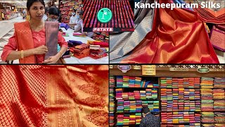 Pothys Kanchipuram Pattu Sarees  Wedding Silk  Latest Collection Kanchi Silk Sarees [upl. by Adnyl]