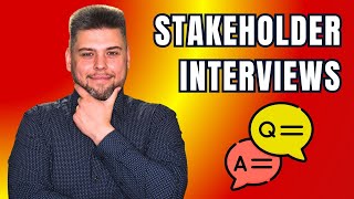 Stakeholder Interview  Best Project Requirements Gathering Business Analyst Techniques [upl. by Horatio]