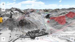 Espace Killy Piste and Freeride Maps  FATMAP iOS amp Android [upl. by Sharona]