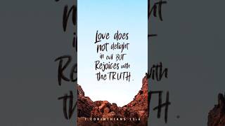 1 Corinthians 136  Rejoicing in the Truth [upl. by Eloci]