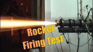 DUCTED ROCKET FIRING TEST  Technion Propulsion Laboratory [upl. by Einama]