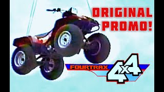 FIRST LOOK 1986 Honda Fourtrax 4x4 350  Original Promo Video [upl. by Elleneg]