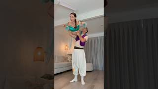 A WHOLE NEW WORLD 🌎🤣🤣  dance trend viral couple funny aladdin dressup costume shorts [upl. by Kahn72]