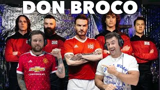 DON BROCO “Manchester Super Reds No 1 Fan”  Aussie Metal Heads Reaction [upl. by Apfelstadt]