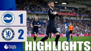 Brighton vs Chelsea 12 Extended Highlights  Premier League 202324 [upl. by Tega]