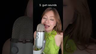 ASMR 10 Types Of Mouth Sounds asmr asmrsounds [upl. by Normand391]