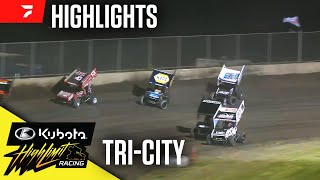 Kubota High Limit Raceway at TriCity Speedway 51124  Highlights [upl. by Rentschler]