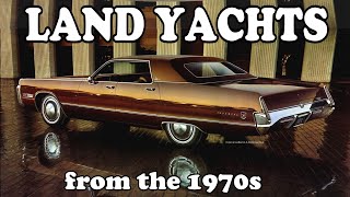 Top 10 Longest American Cars of the 1970s land yachts [upl. by Lekym723]