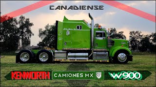 ¡Kenworth W900 canadiense STUDIO SLEEPER El capricho en Camiones Mx [upl. by Nnoj814]