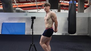 Day 3 Reverse Diet Leg day till failure [upl. by Blatman]