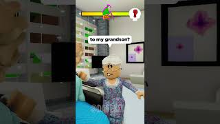 When GRANDMA has your BACK in ROBLOX 🐶 shorts [upl. by Syverson]