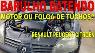 NÃO COMPRE CARRO USADO ANTES DE ASSISTIR ESTE VÍDEO MOTOR COM BARULHO BATENDO CLIO LOGAN SANDERO [upl. by Leribag]