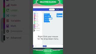 BBC microbit coding in 60 seconds  Deleting MakeCode Blocks [upl. by Aillil225]