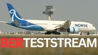 Airport LIVE 🎛️ Teststream Berlin BER Flughafen  Hoffmannkurvenalarm [upl. by Madonna372]