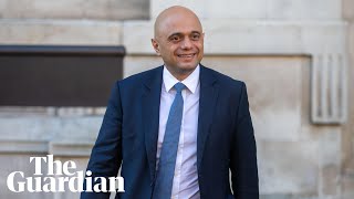 Sajid Javid holds press conference on latest update to Covid guidelines – watch live [upl. by Harod729]