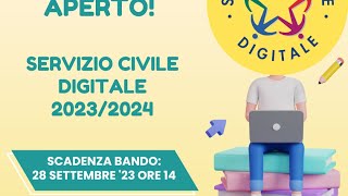 Presentazione Servizio Civile Digitale 2023 [upl. by Colombi]