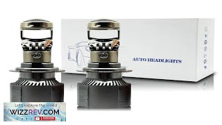 A Pair LED Car Car Headlights 6000K for Righthand Driver 40W Per Review [upl. by Abeh22]