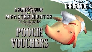 Poogie Vouchers  Monster Hunter World [upl. by Selia]