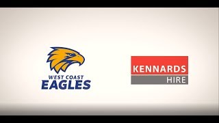 Kennards Hire  West Coast Eagles Sponsorship [upl. by Bonne730]