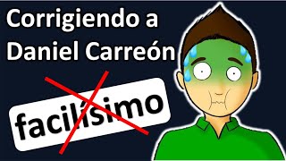 PROBLEMA DE ECUACIONES CUADRÁTICAS Corrección a danielcarreon [upl. by Giardap]