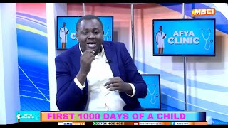 THE FIRST 1000 DAYS OF A CHILD  AFYA CLINIC  30TH OCTOBER 2024 [upl. by Yditsahc]