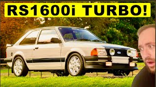 REVEALING THE INSANE RS TURBO ENGINE FOR THE ESCORT RS1600i [upl. by Mullins]