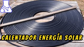 Energía Solar Calentador de Agua con Tubo de Riego Panel Solar Térmico Energía Renovable ☀️ [upl. by Elicia]