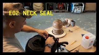 Dry suit neck seal replacement 2 techniques explained in 5 minutes [upl. by Enrobialc]