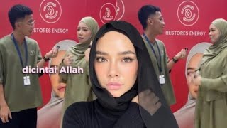 Nora Danish berjaya sambung bacaan surah almulk buat natizen kagum😍 [upl. by Eita]