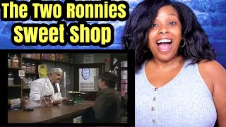 American Reacts to The Two Ronnies  Sweet Shop Sketch [upl. by Caundra]