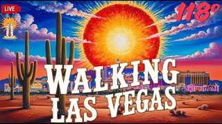 🎰Las VegasRecord High Heat 118• Fremont St Experience 🪩 [upl. by Akzseinga513]