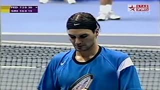 Bangkok 2004 Roger Federer vs Paradorn Srichaphan [upl. by Sualkcin]