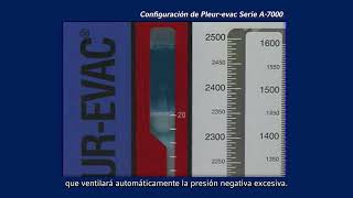 Video de configuración del sistema de drenaje torácico de la unidad Pleurevac™ A7000 [upl. by Moody]