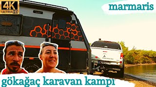 CARETTALAR İÇİNDE KARAVAN KAMPI YAPTIK karavan l200 karavandayaşam [upl. by Yelrahc]