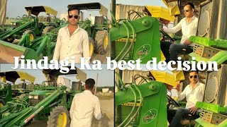 Jindagi Ka best decision john deere johndere 5060 viralvideo trending [upl. by Ecnav]