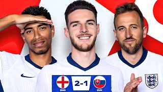 England đź‡¬đź‡§ 21 đź‡¸đź‡° Slovakia  GOALS amp HIGHLIGHTS  EURO 2024 [upl. by Jules]