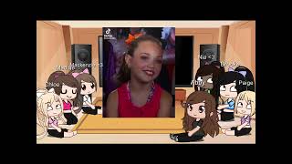 OG Dance Moms Girls Abby react to Maddie and Mackenzie [upl. by Arhsub116]