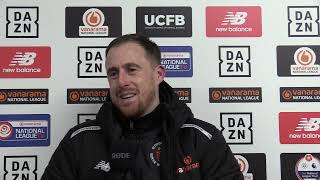 Slough Town 32 Dorking Wanderers  Scott Davies Interview  12 November 2024 [upl. by Yellhsa]