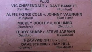 Dec 1978 Cliff field fights Lenny McLean Nov 1979 Ray Hill Fights ilford Palais Dave Strong I lost [upl. by Aldis]