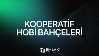 Emlak Notları I Kooperatif Hobi Bahçeleri [upl. by Aivatnahs718]