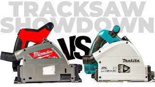 TRACK SAW SHOWDOWN Milwaukee M18 283121 VS Makita 36V XPS01PTJ The Ultimate FaceOff [upl. by Eelime]