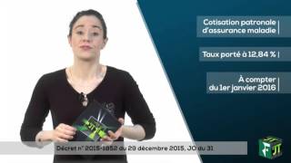 Le JT du 11012016  Déclaration des revenus en ligne  cotisation patronale [upl. by Stinky]