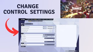 How to Change control settings in Marvel Rivals [upl. by Kcirdla]