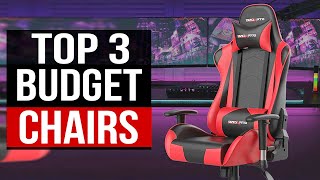 TOP 3 Best Budget Gaming Chair 2024 [upl. by Rachel993]