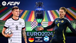 Germany vs Scotland  All Goals and Highlights 2024 🔥  EURO  FIFA [upl. by Yerac138]