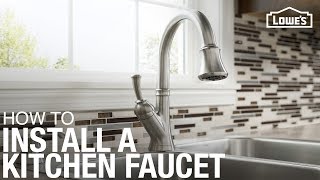 How to Replace a Kitchen Faucet [upl. by Notlit413]