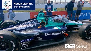 INDYCAR Grand Prix of St Petersburg Andretti Partner ePro USA [upl. by Sinnej]